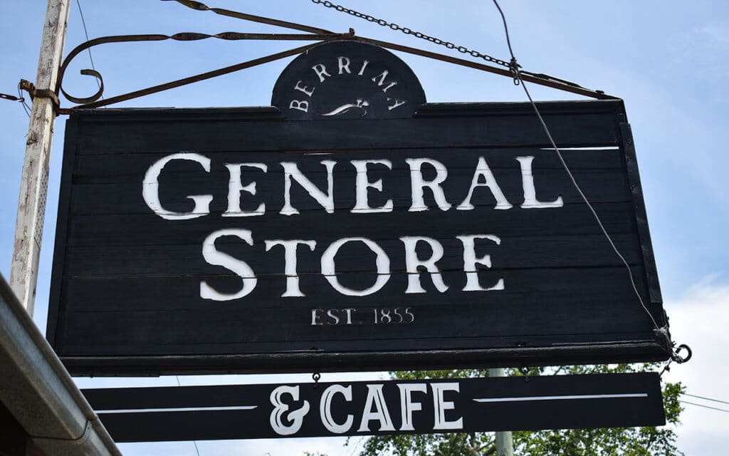 The General Store and Café is a good place for lunch in Berrima, NSW