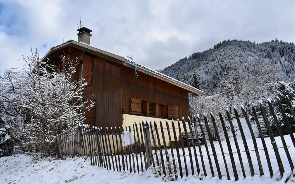 This is my house in Les Contamines