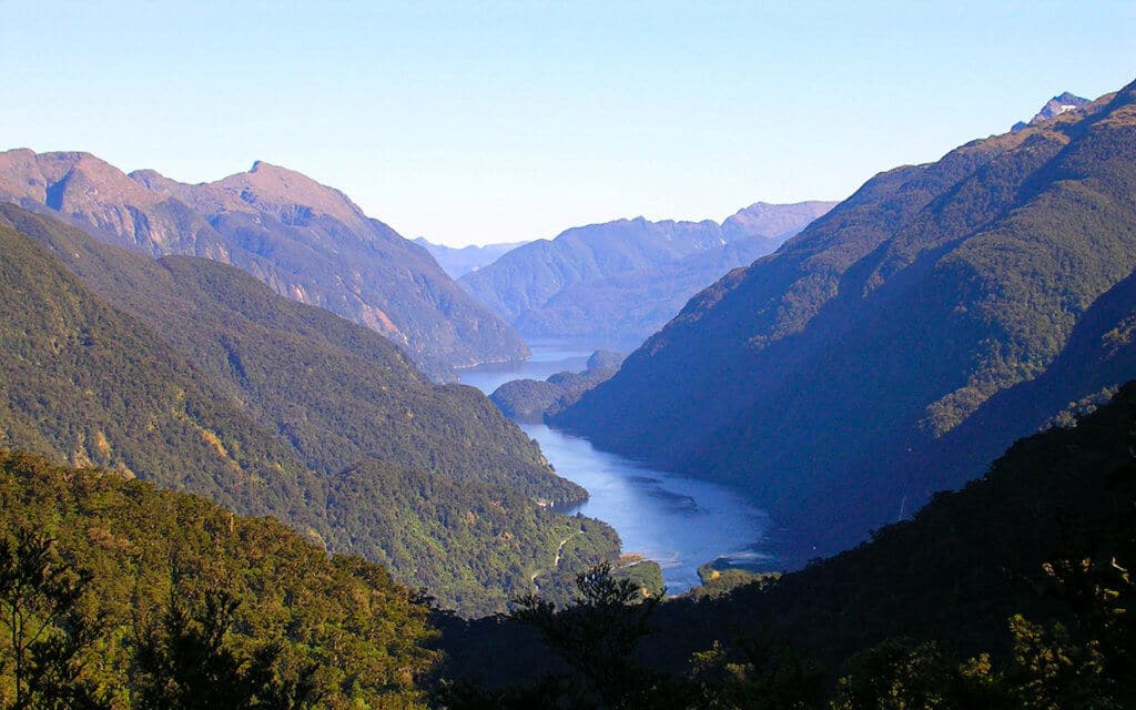 Doubtful Sound is less famous but equally beautiful