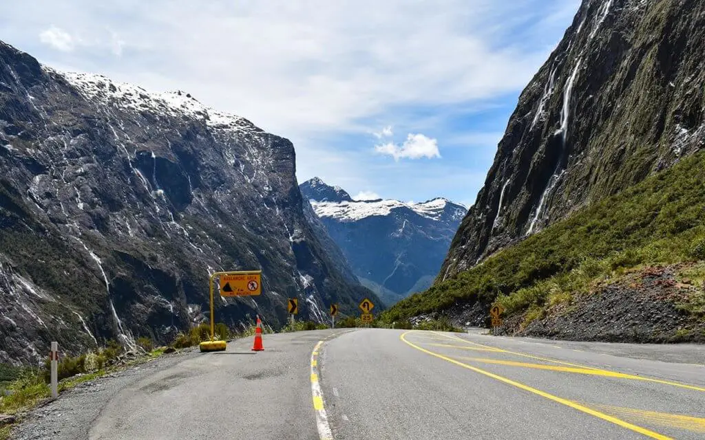Milford Road is a spectacular drive