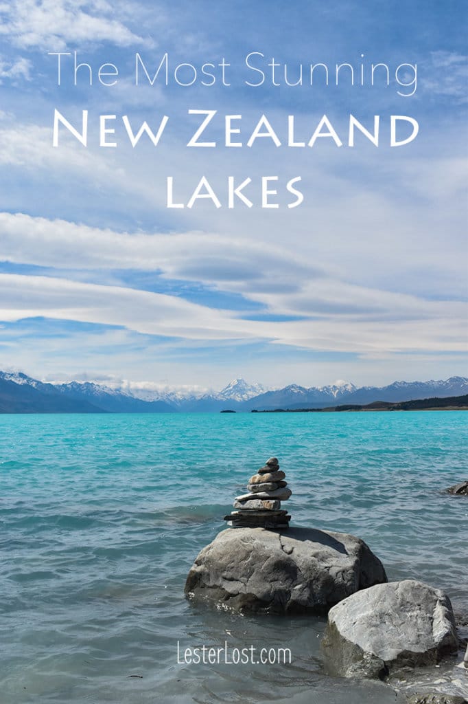 New Zealand lakes are a beautiful thing to see