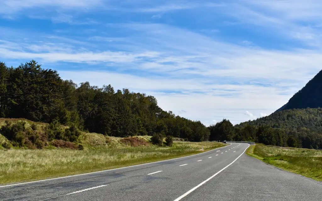 The drive from Te Anau to Milford Sound takes 2 hours