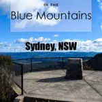 The Blue Mountains have some stunning lookouts