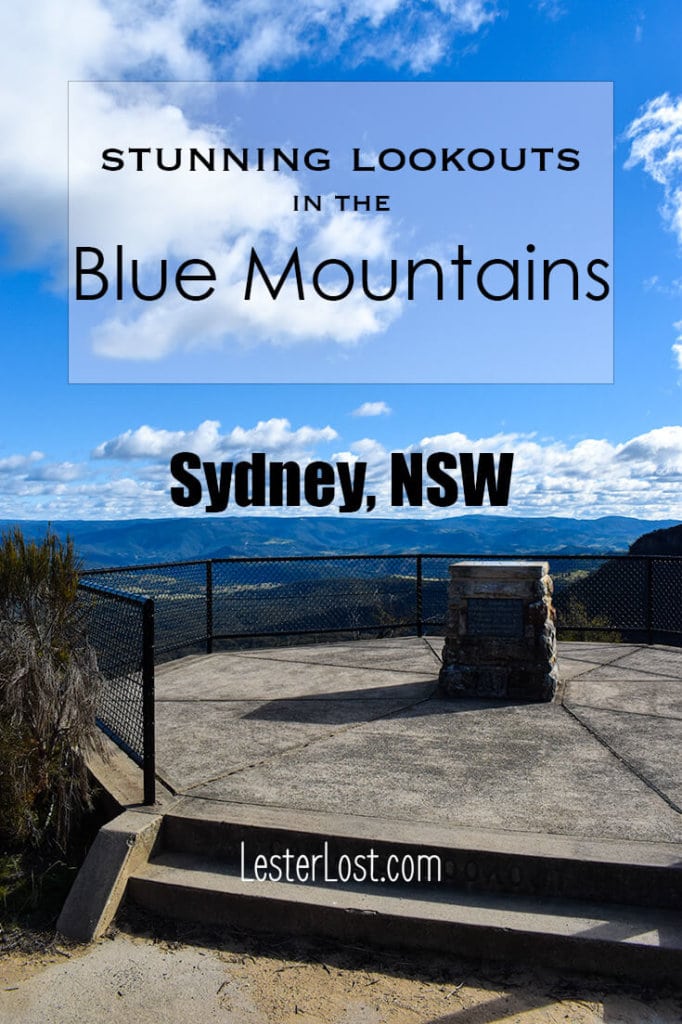 The Blue Mountains have some stunning lookouts