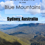 Sightseeing in the Blue Mountains will take you to some beautiful lookouts