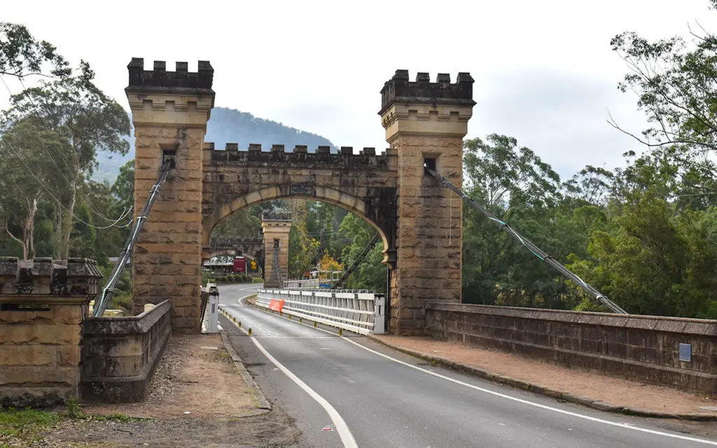 Hampden Bridge is a historical bridge in Kangaroo Valley