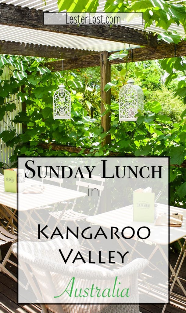 Enjoy lunch in Kangaroo Valley on the weekend