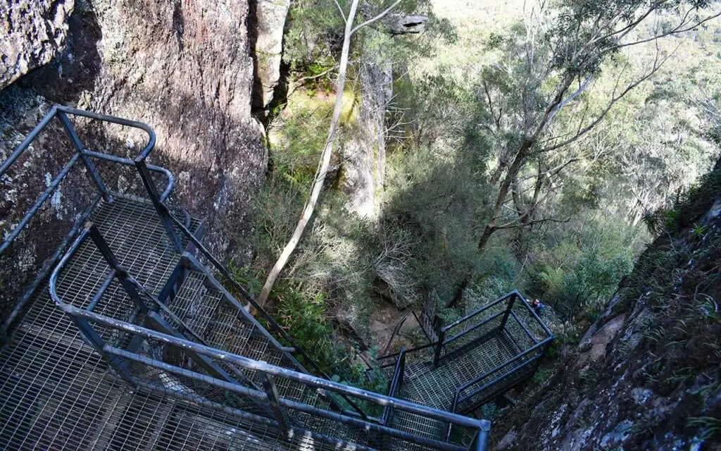 You need to be able to climb ladders to get to the top of Pigeon House Mountain