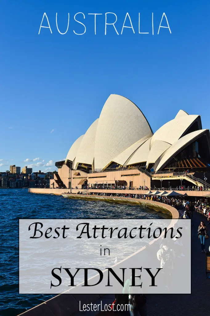 Sydney has plenty of outdoors attractions, here is the list