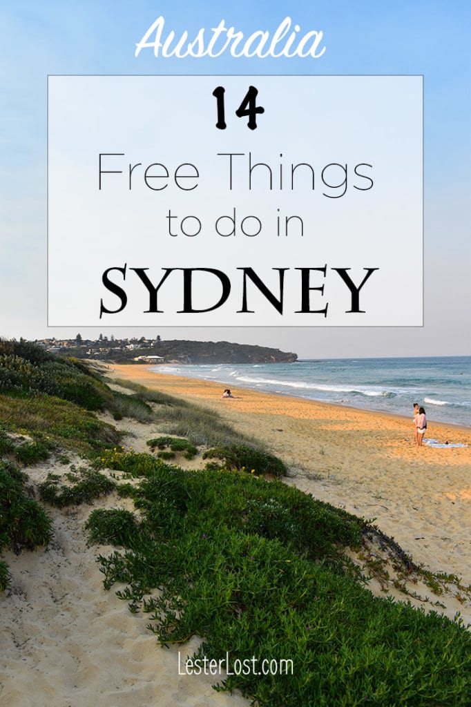 Sydney has plenty of things you can do for free