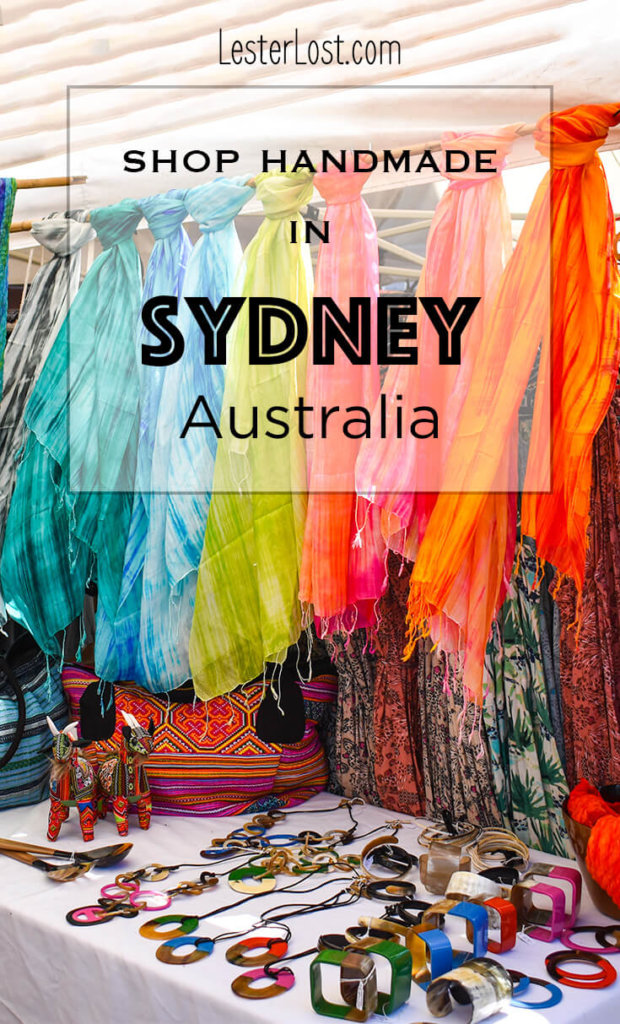 There are some very cool handmade markets in Sydney