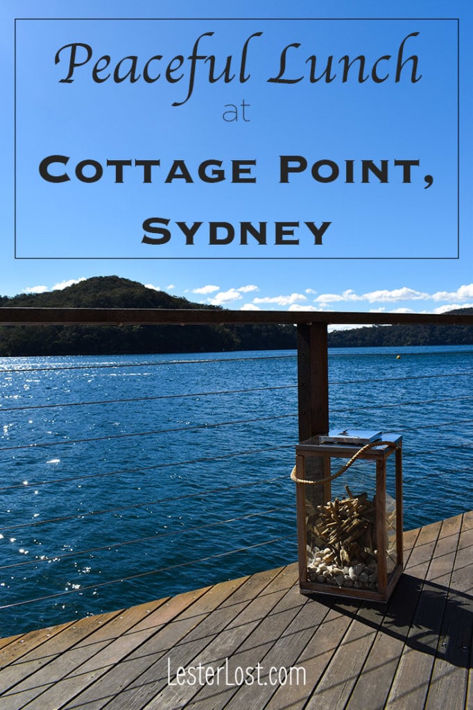 You can visit Cottage Point on the way back from West Head Lookout