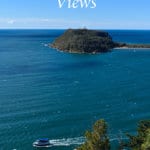 You will get some great views of Palm Beach from West Head Lookout
