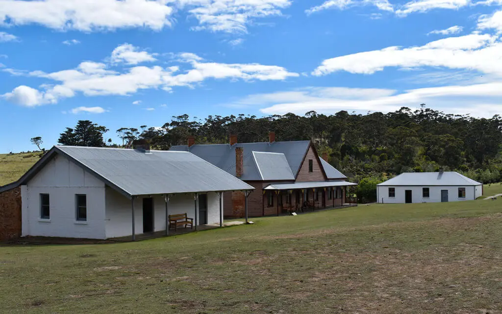 You can stay in Darlington Penitentiary on Maria Island