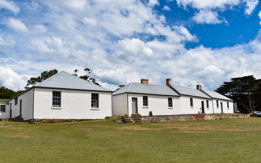 Maria Island is an important historic landmark in Tasmania