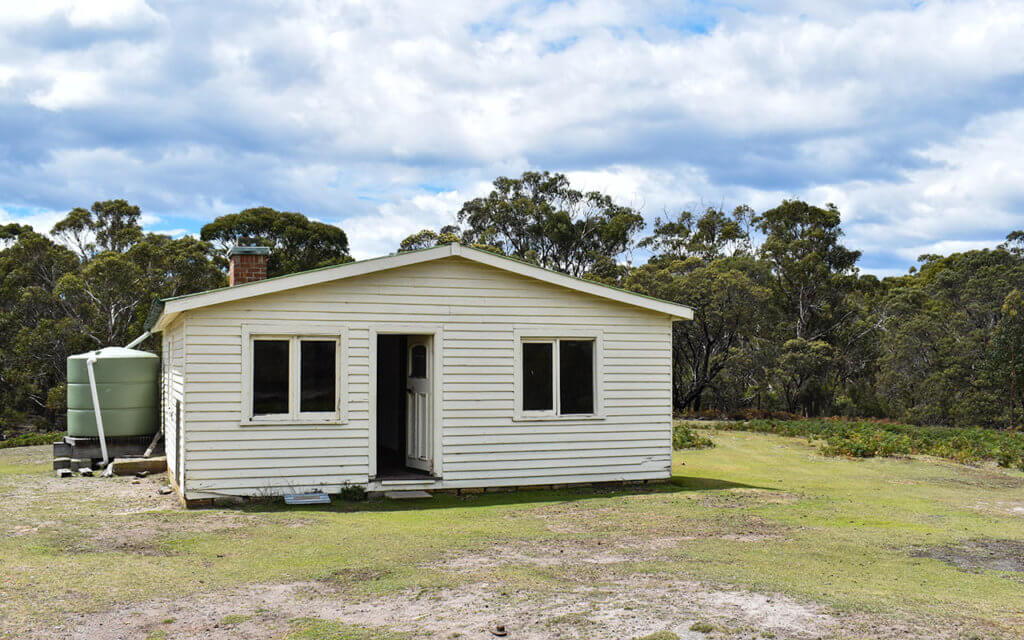 The easiest accommodation in Maria Island is camping