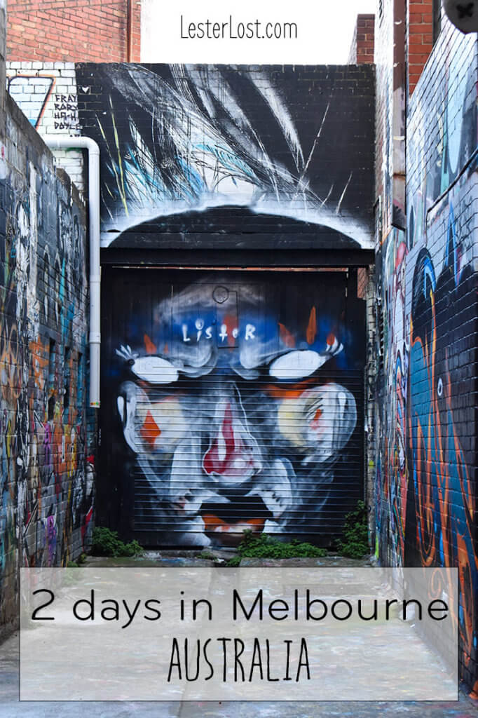There is plenty of street art in Melbourne for you to find