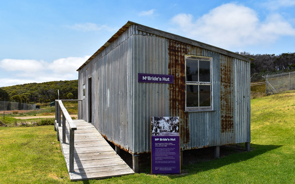 McBrides Hut is a perfectly preserved whale hunter hut