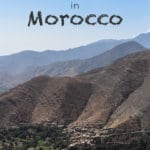 There are some beautiful roads in Morocco