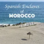 There are still Spanish enclaves on the coast of Morocco