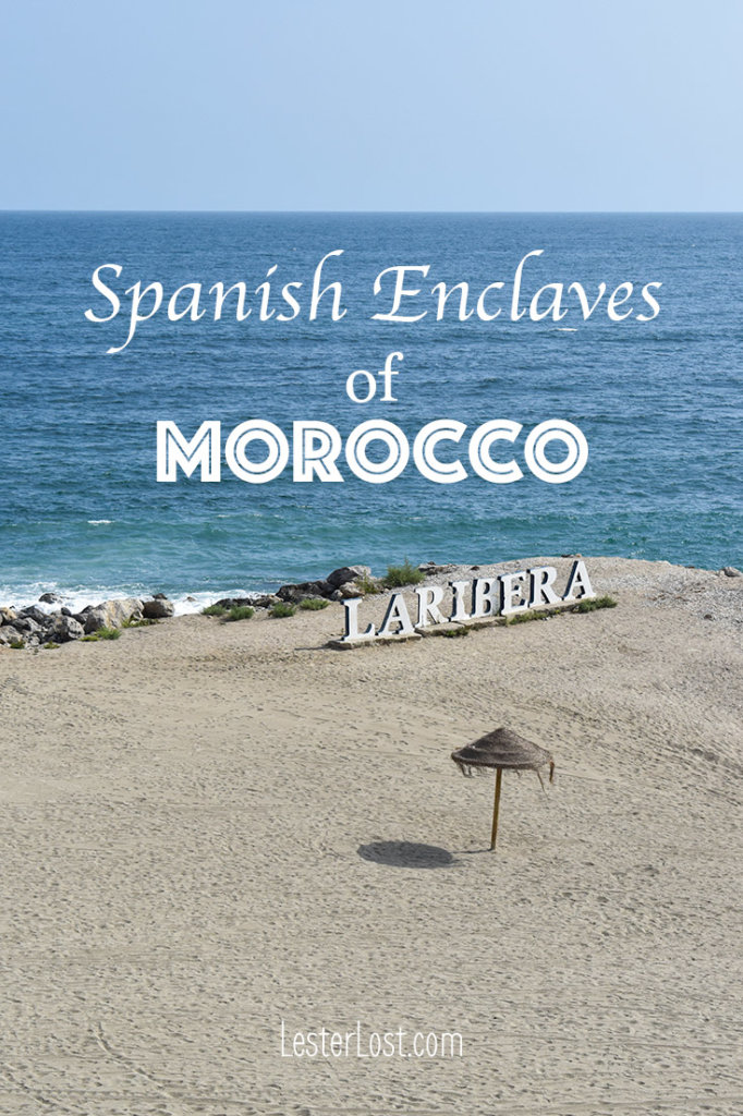 There are still Spanish enclaves on the coast of Morocco