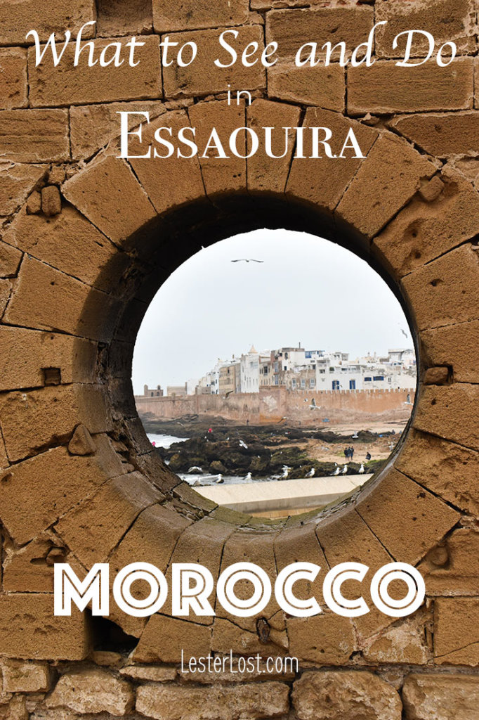 Essaouira in Morocco is a super cool place to hang out for a few days