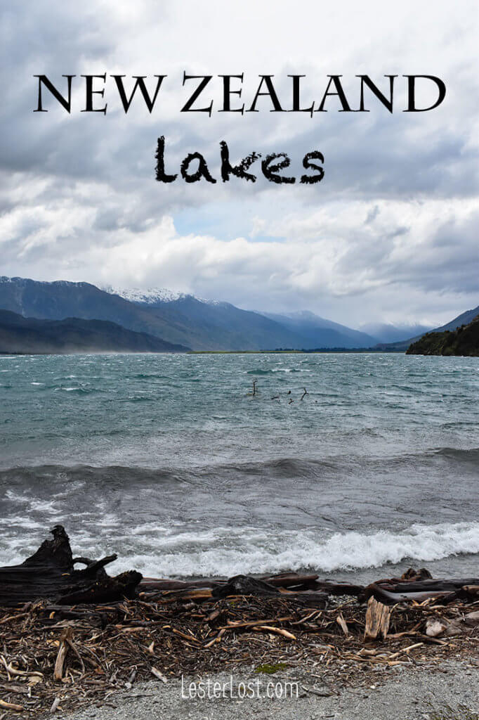 Some New Zealand lakes are really big