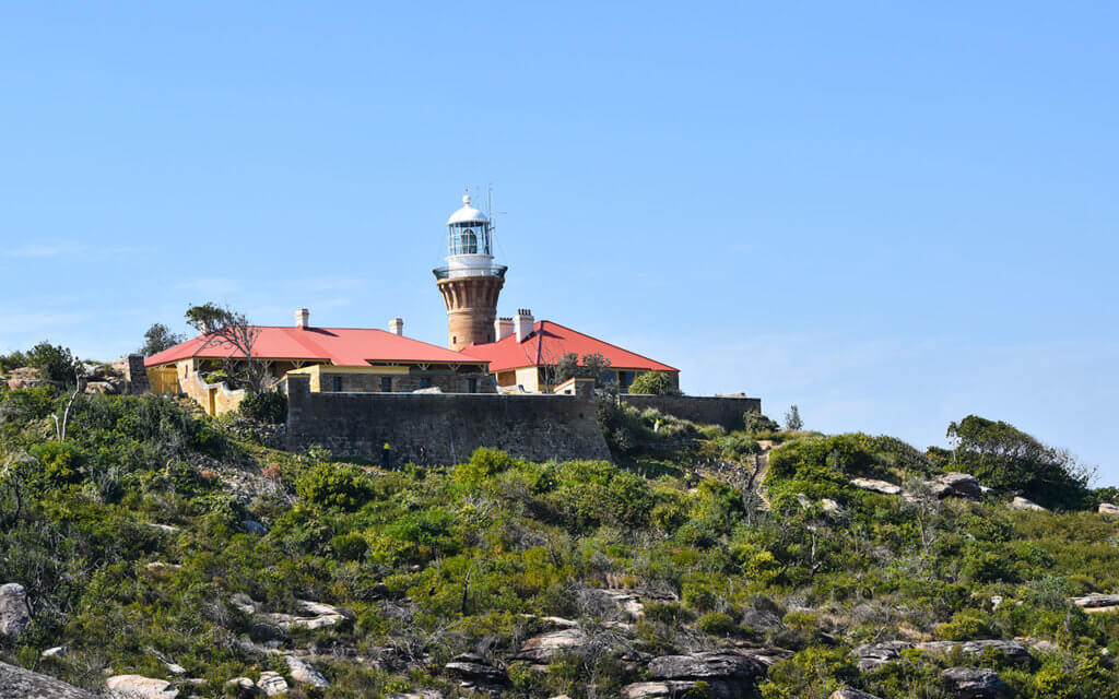 The keepers cottages near Barrenjoey Lighthouse have been renovated