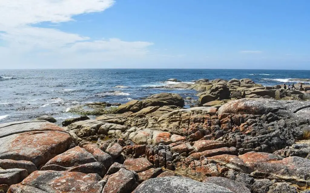 Eddystone Point is near the famous Bay of Fires in Tasmania