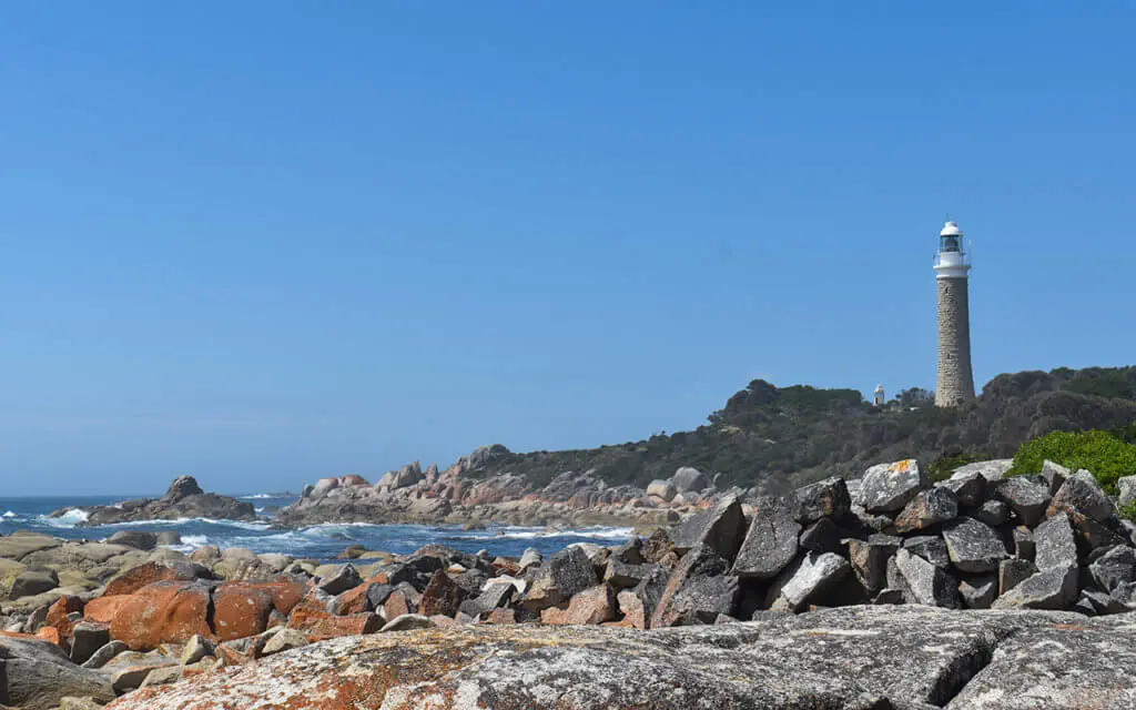 In the old days, Cape Eddystone was one of the most isolated lighthouses