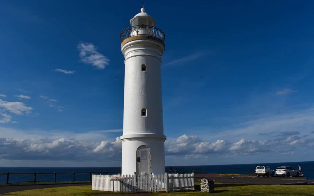 Kiama Lighthouse is on the NSW coast south of Sydney