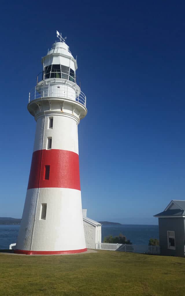 This lighthouse in Tasmania was built very early