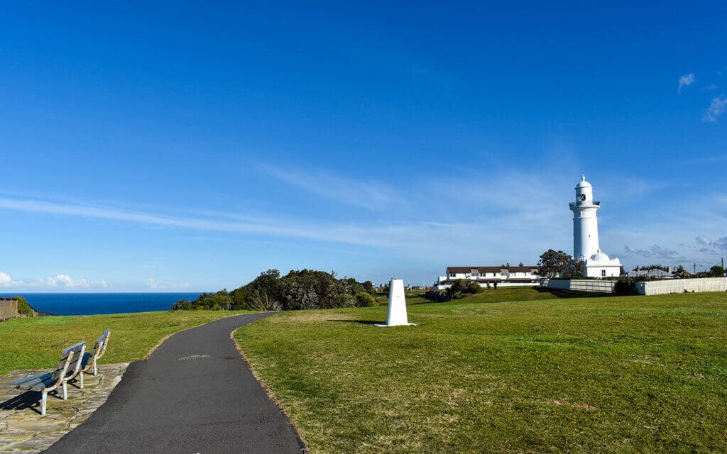 Macquarie Lighthouse is the first built in Australia