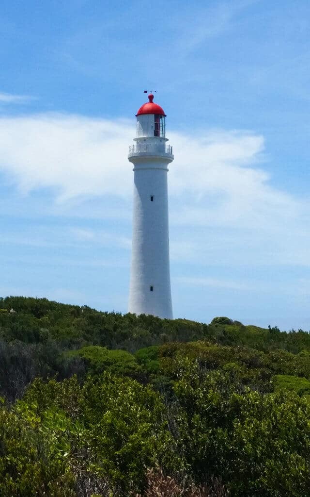 This is the majestic Split Cape Lighthouse on the Great Ocean Road