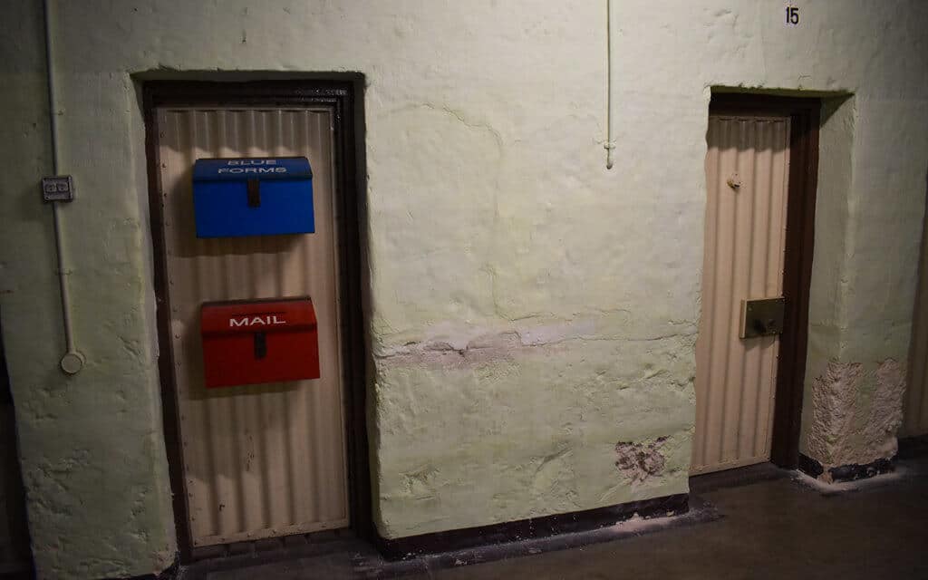 There was an elaborate mailbox system in Fremantle Prison so that prisoners could make requests