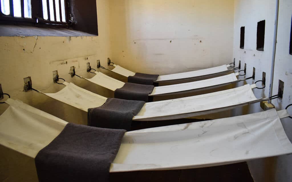 Convicts housed in Fremantle Prison had very little space and privacy