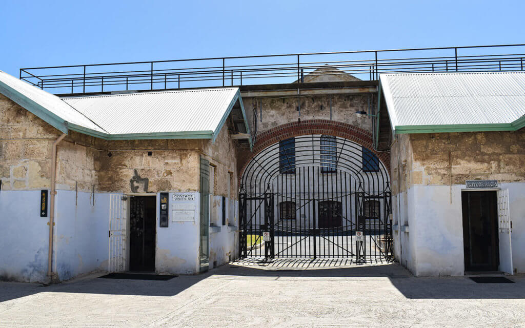 You have to go through the Gatehouse before entering Fremantle Prison