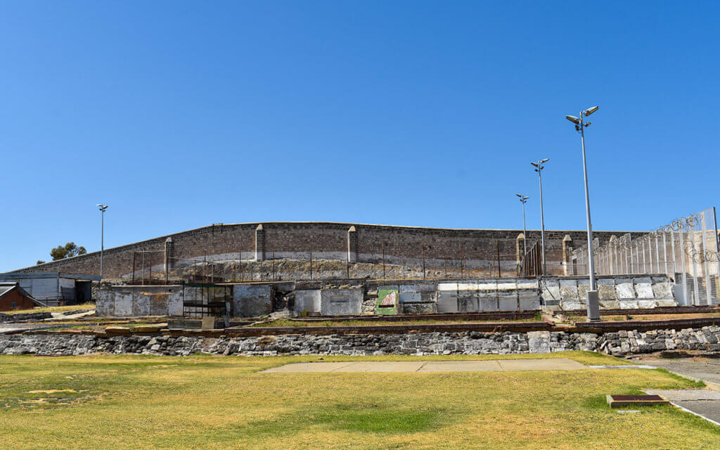 The limestone used to build Fremantle Prison was actually quarried on site