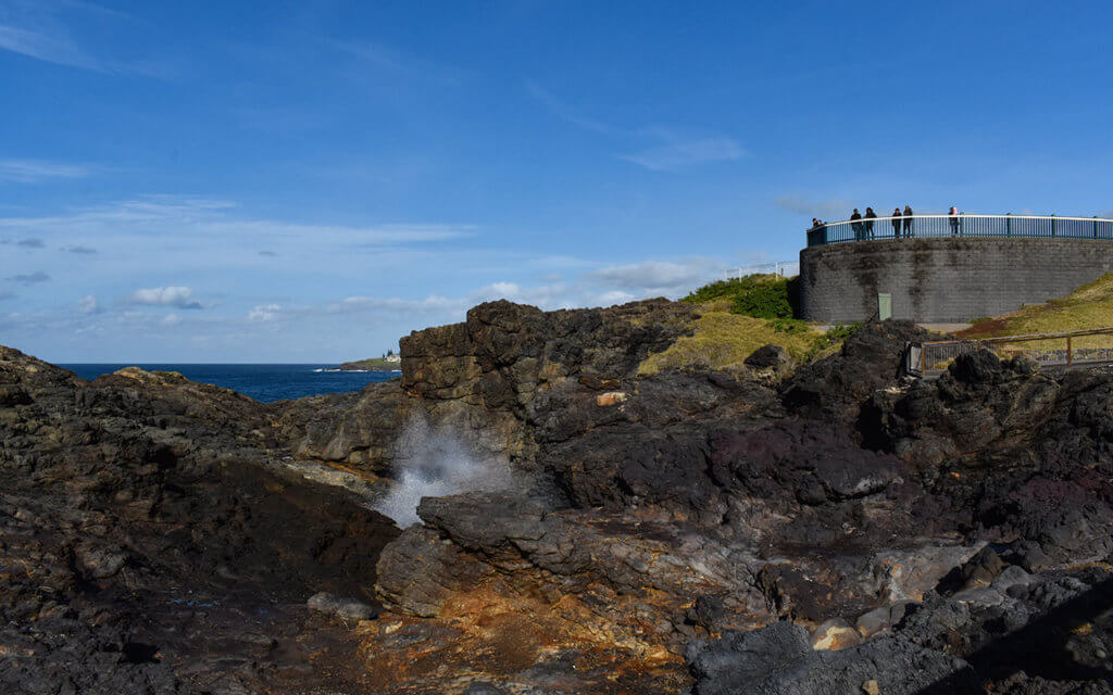 The blowhole is the most famous of Kiama's attractions