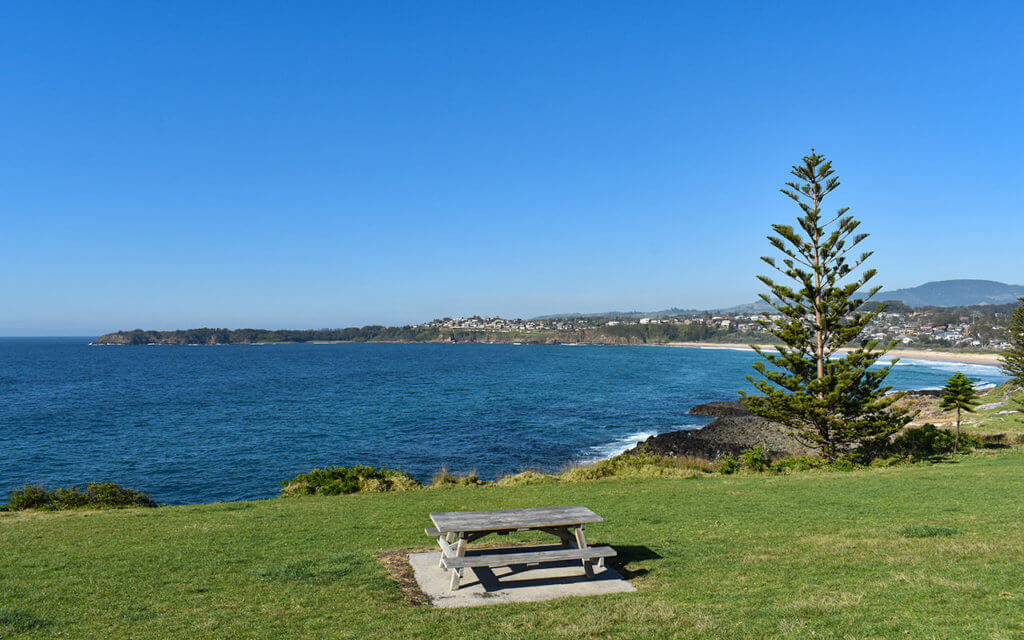 You can stop for a picnic on the Kiama Coast Walk
