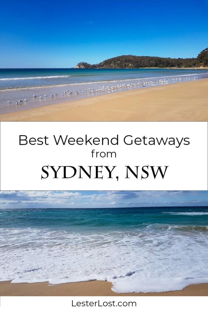 This is the ultimate list of the best getaways from Sydney to help you plan your next trip