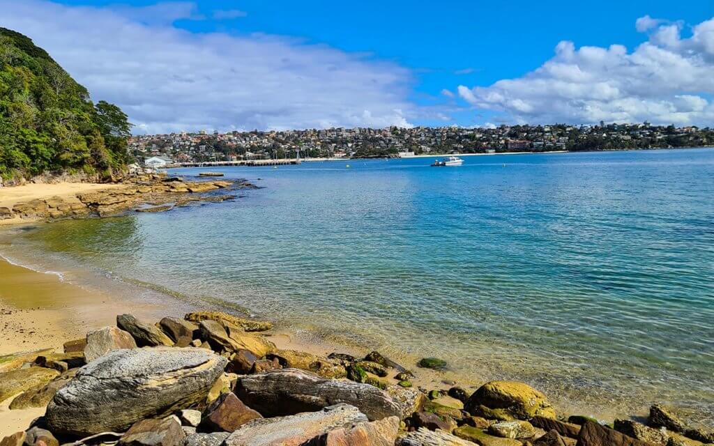 Cobblers Beach is a secret Sydney beach on Middle Head