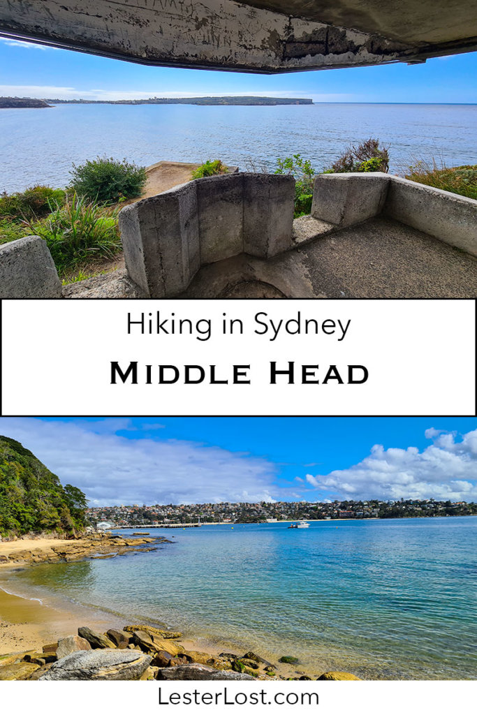 Middle Head is great for Sydney harbour walks