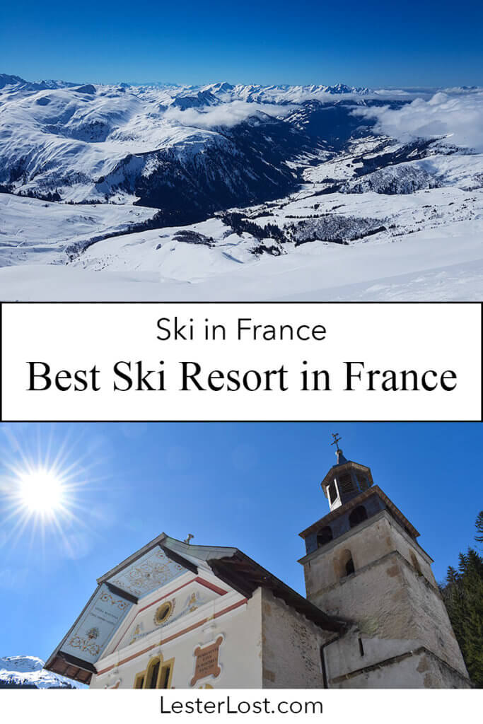 The best ski resort in France is called Les Contamines-Montjoie