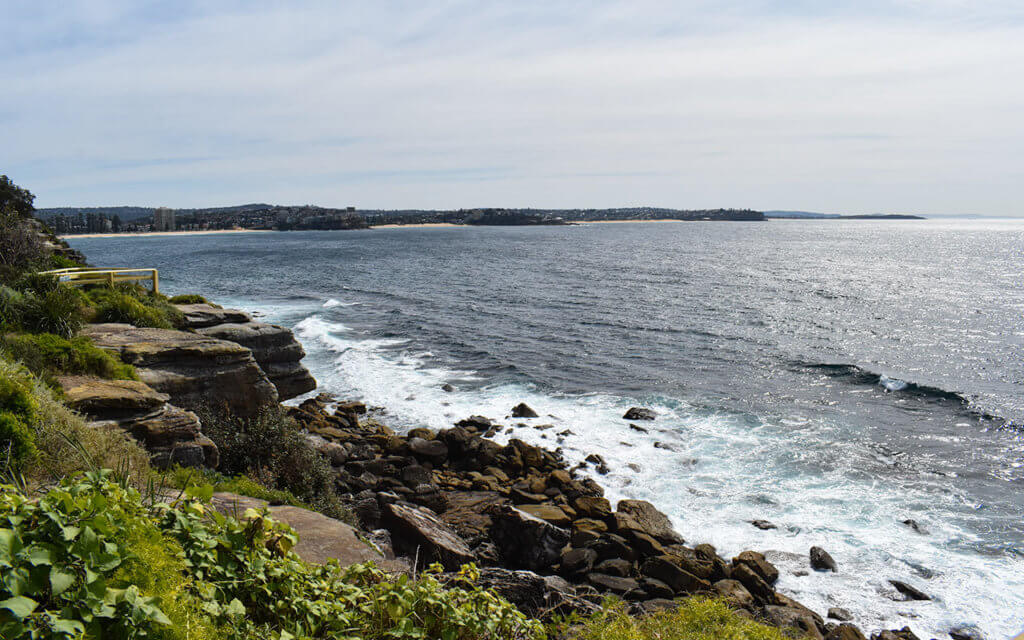 There are some great lookouts with views of the Northern Beaches near Manly