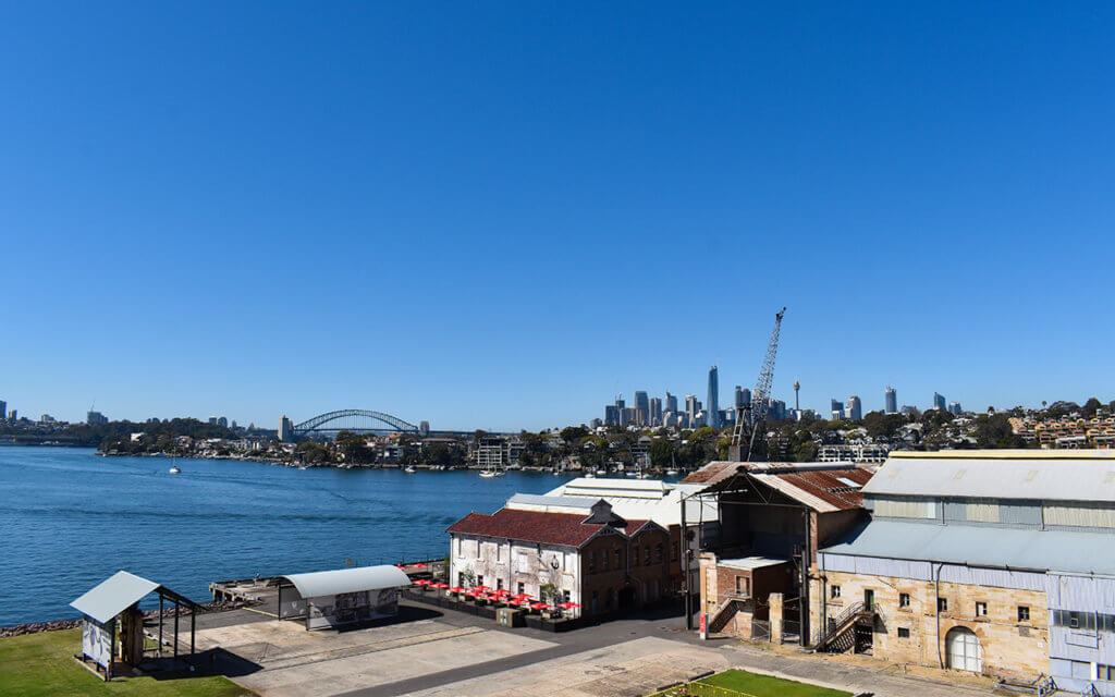Cockatoo Island is an important industrial landmark in Sydney Harbour