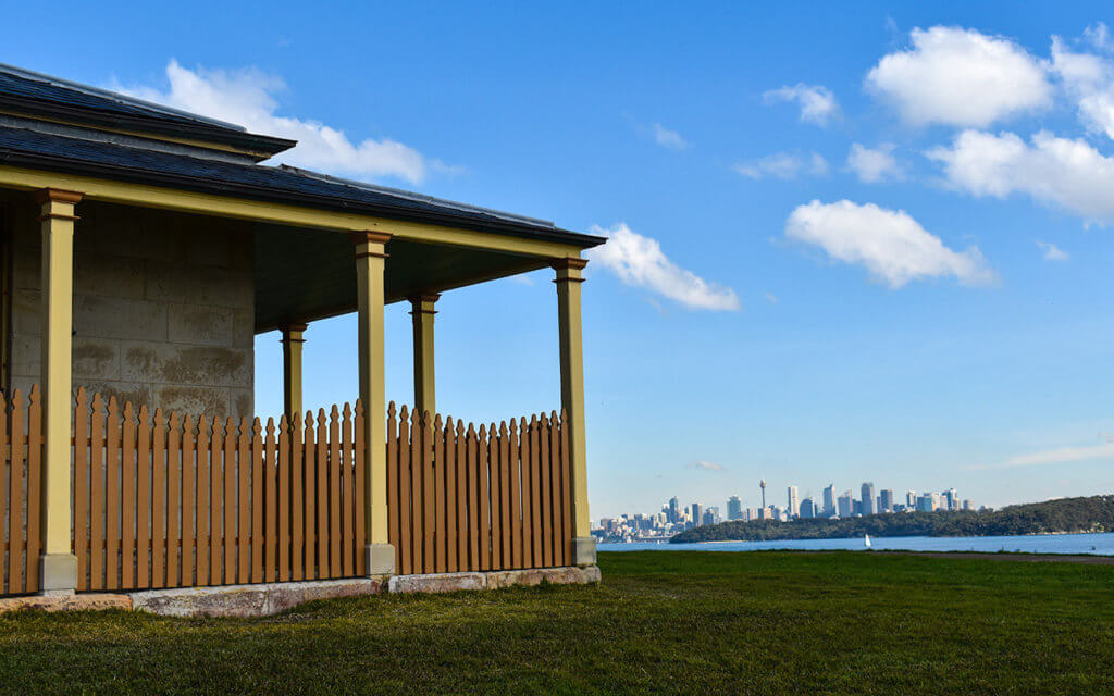 The telegraph station at South Head is one of the first European buildings in Sydney